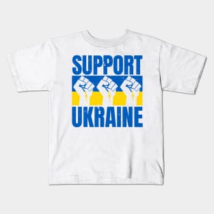 Support Ukraine, Stand With Ukraine Kids T-Shirt